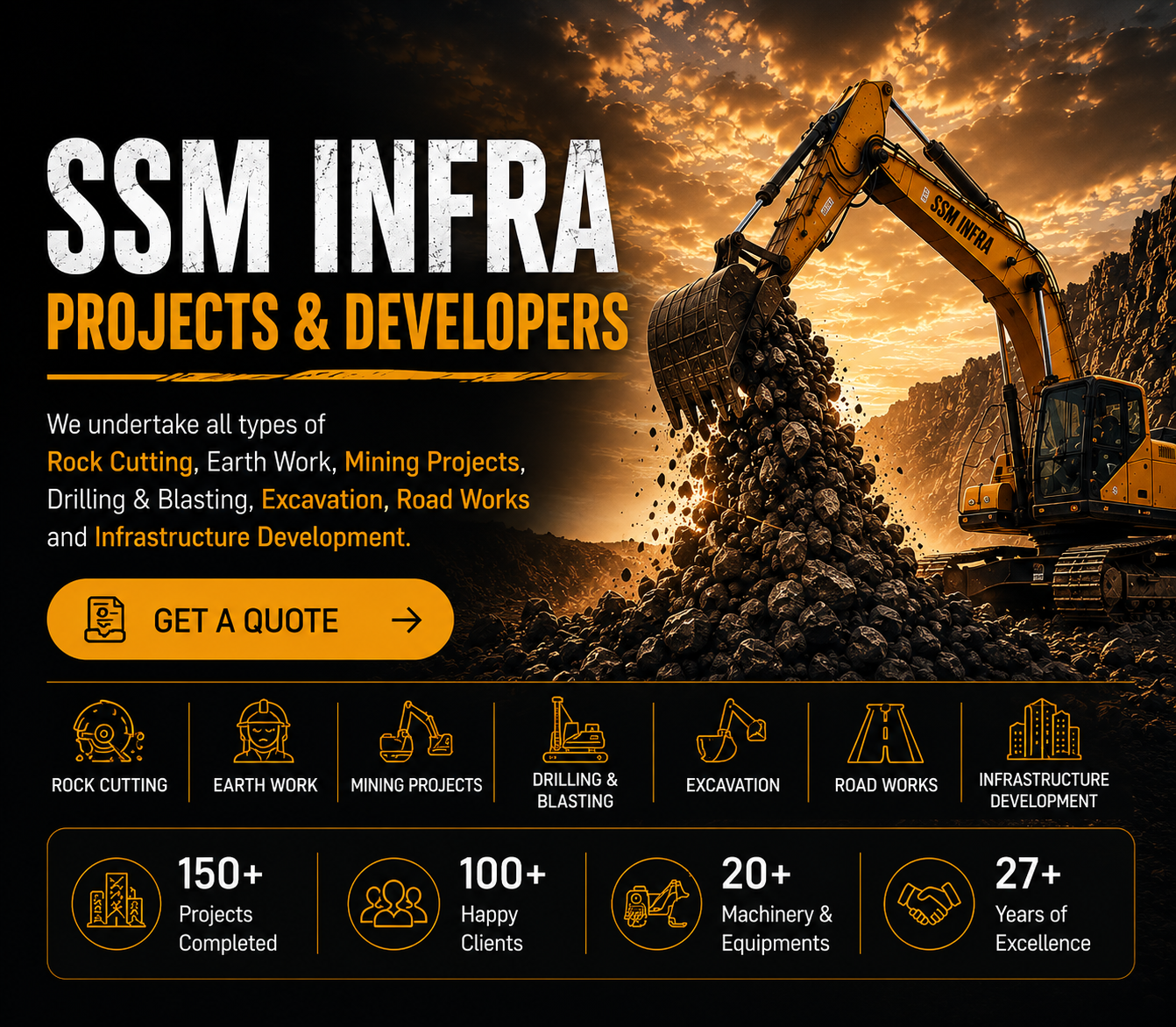 SSM Infra Mobile Banner